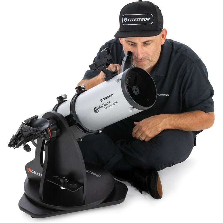 Telescópio Celestron Autoguide Explorer 130mm Dobson de mesa