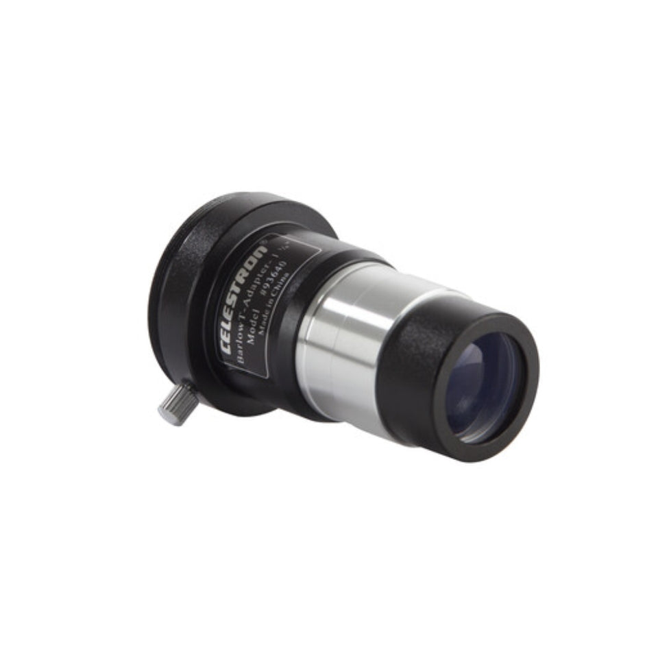 LENTE BARLOW UNIVERSAL E ADAPTADOR T - 1.25" CELESTRON - 93640