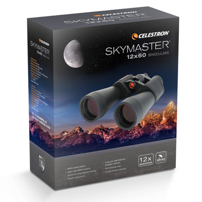 Binóculo Celestron SkyMaster 12x60mm Prisma Porro BAK-4