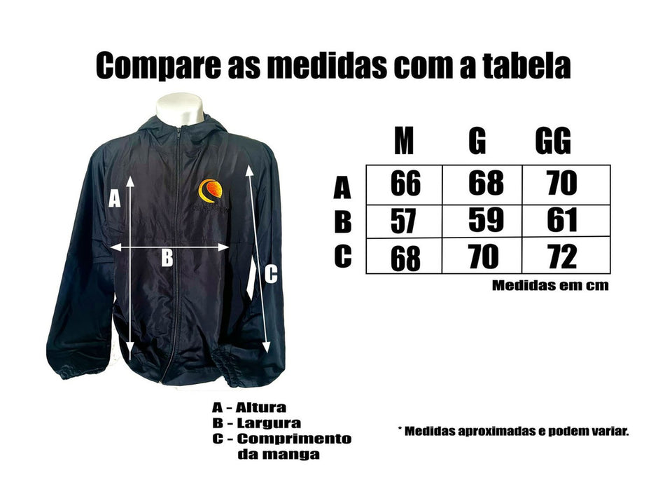 JAQUETA CORTA VENTO CELESTRON tam M